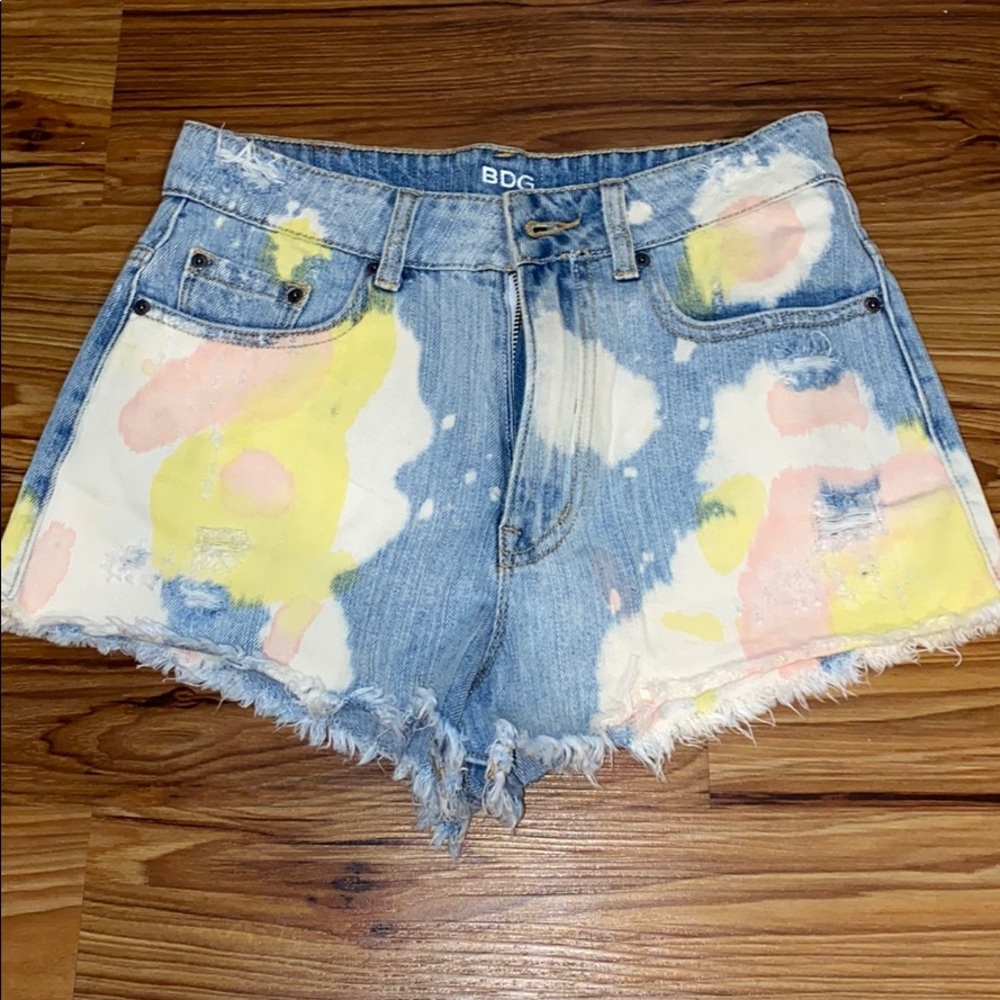 Urban Outfitters High Rise Cheeky Shorts Size 26